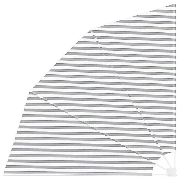 vidaXL Balkon Sichtschutz Anthrazit und Weiß 210 x 210 cm Polyester 4200094 günstig online kaufen