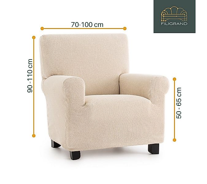 Belmarti Sesselhusse Bezug für Sessel, Relaxsessel, Ohrensessel made in Spa günstig online kaufen