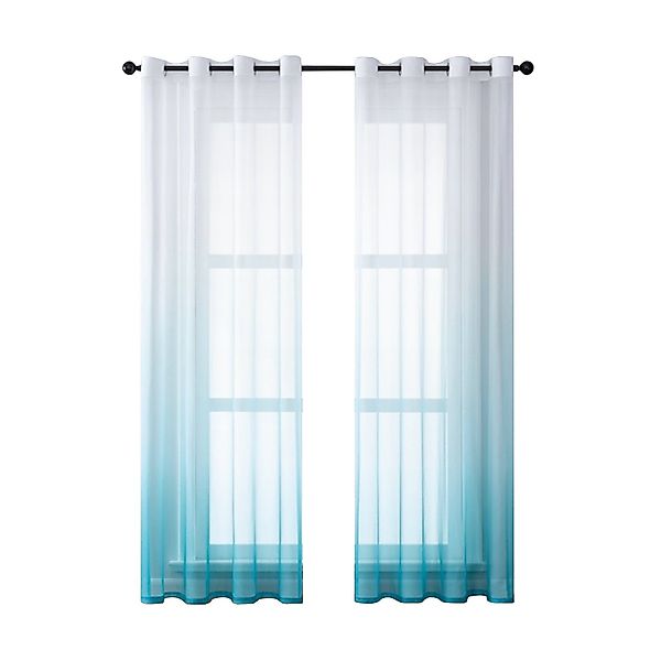 BYSURE Vorhang (2 St), Ösen, transparent, günstig online kaufen