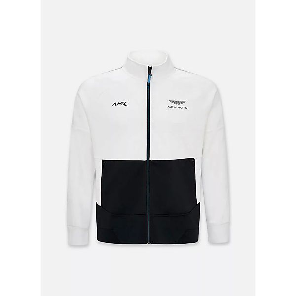 Hackett Amr Dynamic Sweatshirt Mit Reißverschluss L White / Black günstig online kaufen