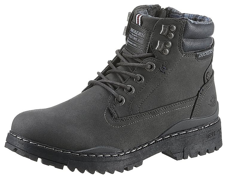 Dockers by Gerli Schnürboots Winterboots, Workerboots mit Profilsohle günstig online kaufen