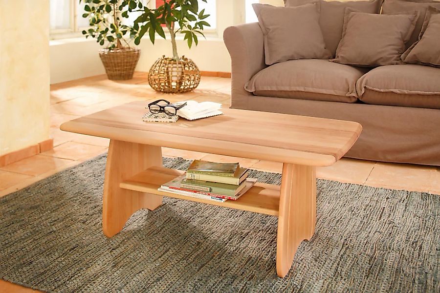 Home affaire Couchtisch "Pisa", in Kernbuche günstig online kaufen