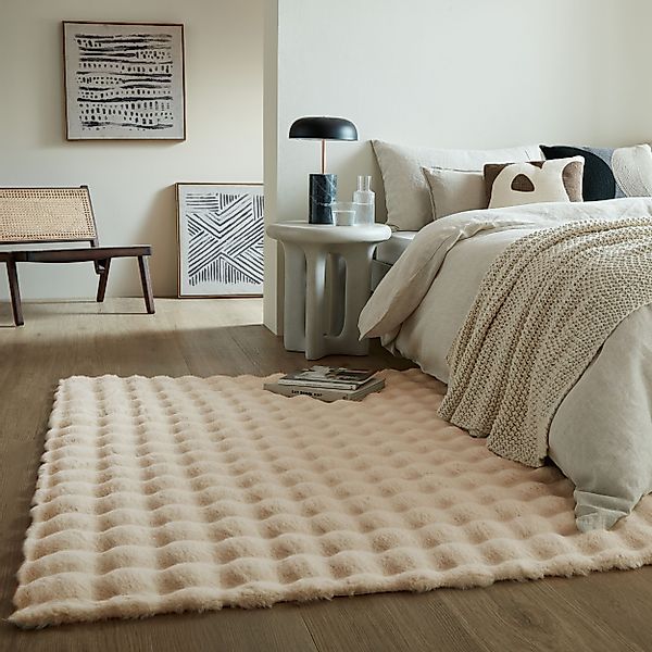 FLAIR RUGS Hochflor-Teppich Waffle Faux Fur, günstig online kaufen