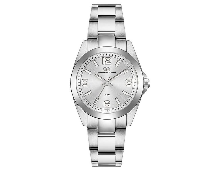 Rhodenwald & Söhne Quarzuhr Majestia silber, Quarzuhr günstig online kaufen