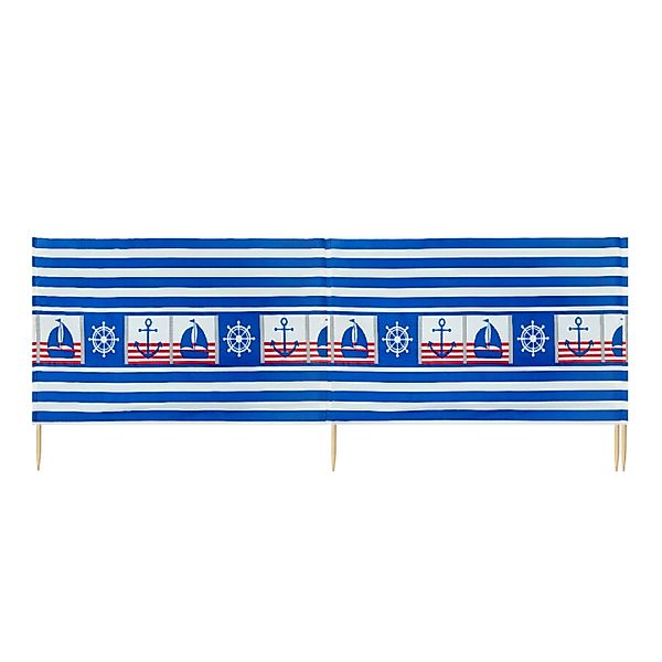Ladeheid Windschutz Strand Sichtschutz 4m LAEX001 günstig online kaufen