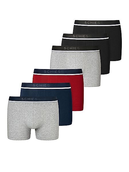 Schiesser Retro Boxer 95/5 Organic Cotton (6-St) Retro-Boxer retroshorts bo günstig online kaufen