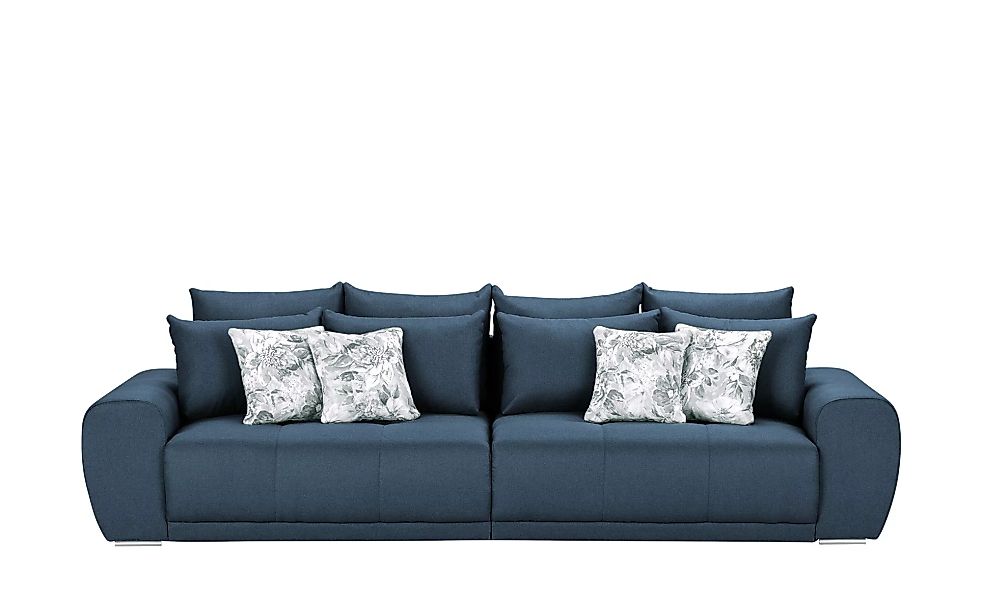 Big Sofa  Emma ¦ blau ¦ Maße (cm): B: 306 H: 83 T: 115 Polstermöbel > Sofas günstig online kaufen