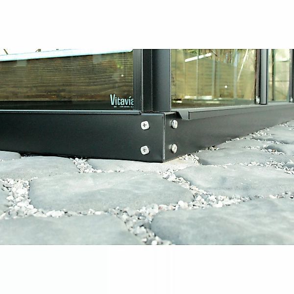 Vitavia Stahlfundament 3800, 6 cm, Schwarz günstig online kaufen