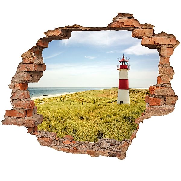 WallSpirit Wandtattoo Wanddurchbruch "Leuchtturm", Selbstklebend, rückstand günstig online kaufen