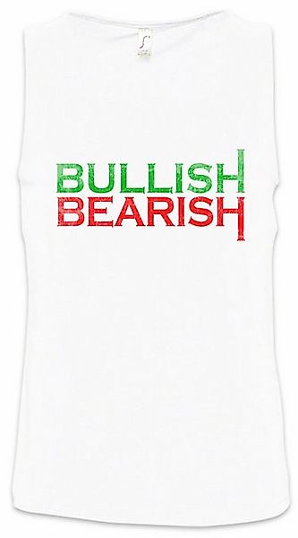 Urban Backwoods Tanktop Bullish Vs. Bearish Ärmelloses T-Shirt Bullisch Bär günstig online kaufen