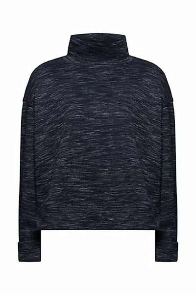 Esprit Sweatshirt Sweatshirt aus Baumwollmix mit hohem Kragen (1-tlg) günstig online kaufen