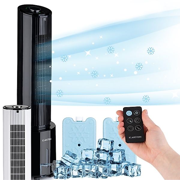 Klarstein Ventilatorkombigerät Waterfall Luftkühler, mit Wasserkühlung günstig online kaufen