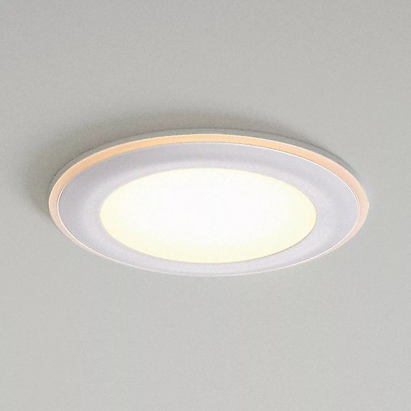 LED-Deckeneinbauleuchte Elkton, Ø 8 cm günstig online kaufen