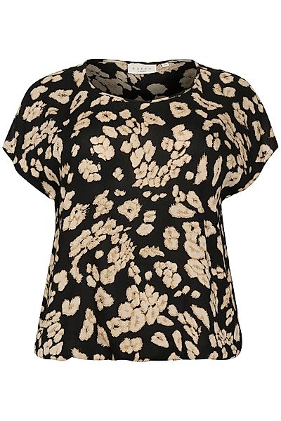 KAFFE Curve Kurzarmbluse Kurzarm-Bluse KCbella Große günstig online kaufen