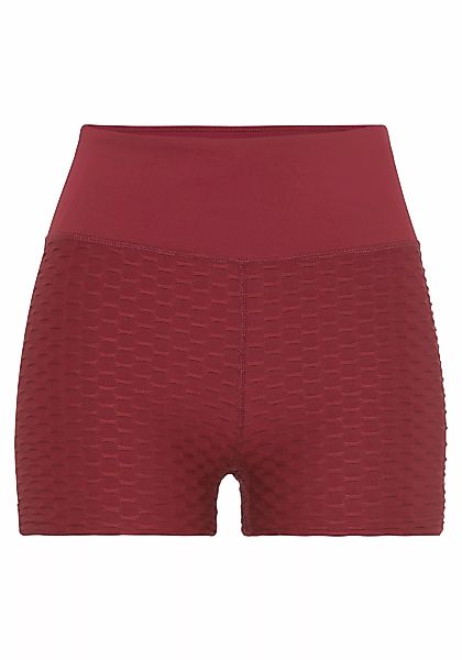 Vivance active Shorts, mit breitem Bund und Wabenoptik günstig online kaufen