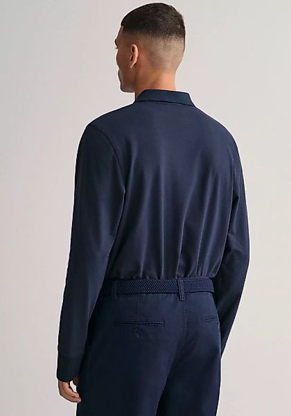 Gant Poloshirt "REG CONTRAST PIQUE LS POLO", mit kontrastfarbenen Einsätzen günstig online kaufen