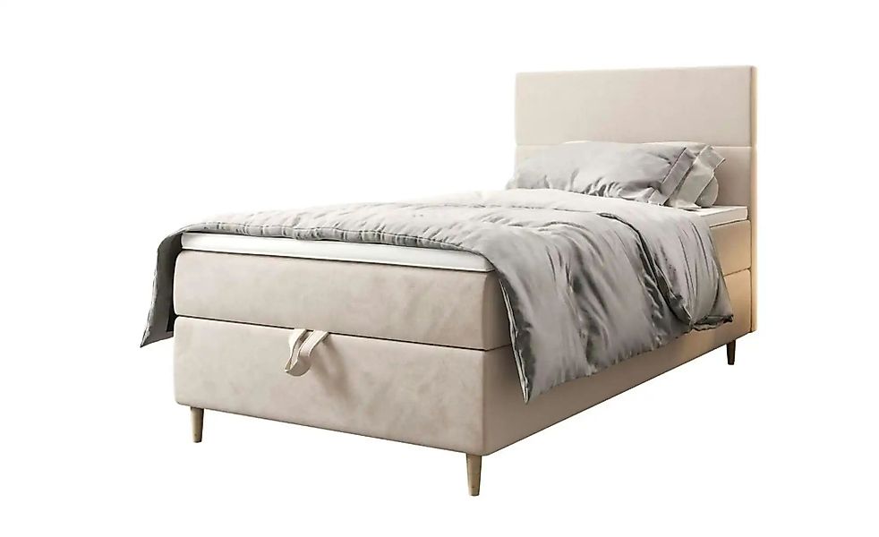 Boxbett mit Stauraum Flo ¦ creme ¦ Maße (cm): B: 120 H: 114 Betten > Komfor günstig online kaufen