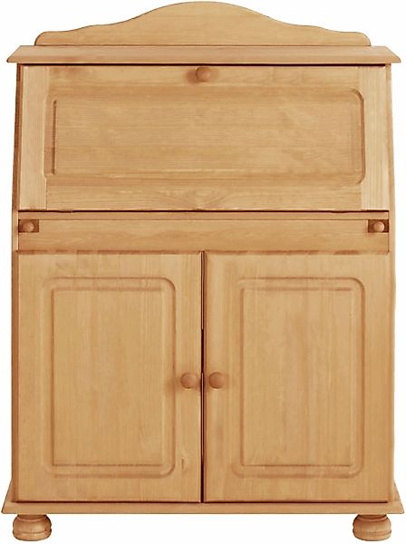 OTTO home Sekretär "Mette, Schreibtisch im Landhausstil," aus Massivholz, B günstig online kaufen