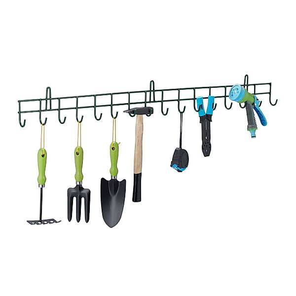 relaxdays Gartengerätehalter Gerätehalter für Gartengeräte günstig online kaufen
