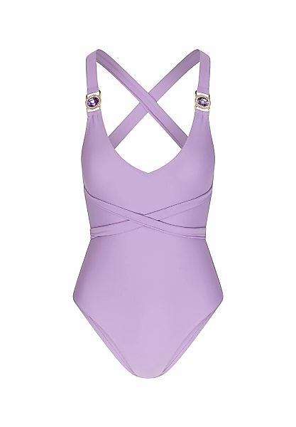 Moda Minx Badeanzug "Amour", (1 St.), mit tollem Steinbesatz günstig online kaufen