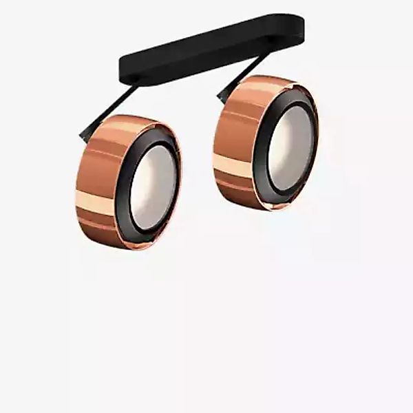 Occhio Più R Alto 3d Doppio Volt S80 Strahler LED 2-flammig, Kopf roségold/ günstig online kaufen