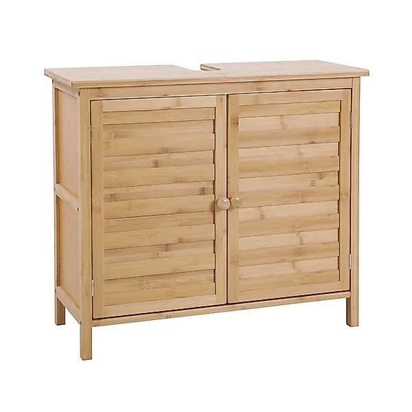 SVITA Waschbeckenunterschrank BAMBUS Breite 67 cm, Badezimmerschrank, Bambu günstig online kaufen