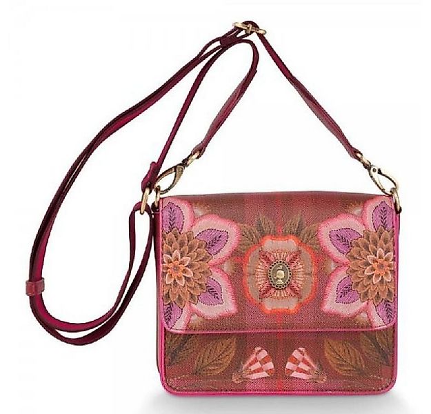 PiP Studio Handtasche Schultertasche Cross Body Fenna Flores Felices Red (S günstig online kaufen