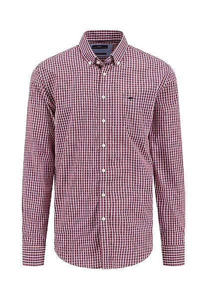 FYNCH-HATTON Karohemd mit Logo Stickerei günstig online kaufen
