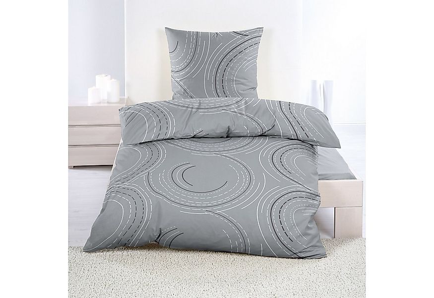 Casa Colori Bettwäsche Microfaser Fleece Wintergarnitur 135x200 cm kuscheli günstig online kaufen
