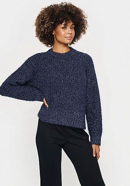 Saint Tropez Strickpullover HalfaSZ aus Glitzergarn günstig online kaufen