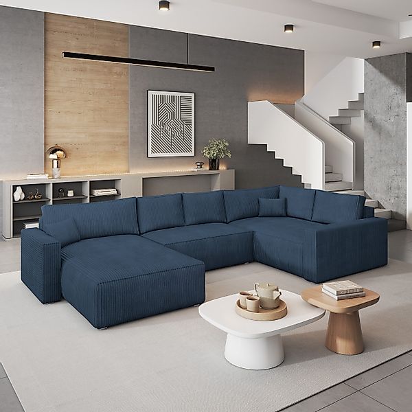 Masseno Ecksofa VELAMI mit Schlaffunktion U-Form, günstig online kaufen