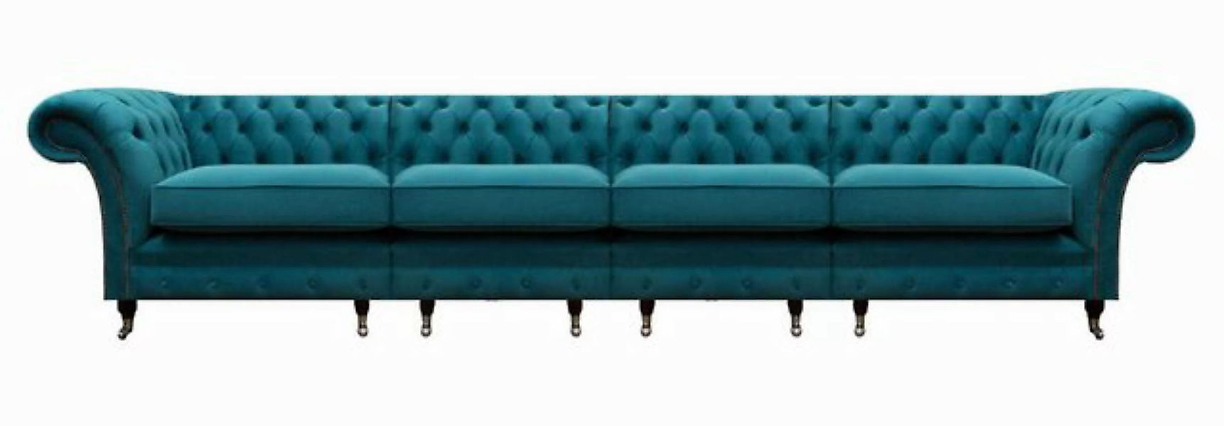 JVmoebel 4-Sitzer Wohnzimmer Sofa Viersitzer Couch Designer Einrichtung Bla günstig online kaufen