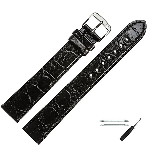 MARBURGER Uhrenarmband 26mm Leder XL Extra günstig online kaufen