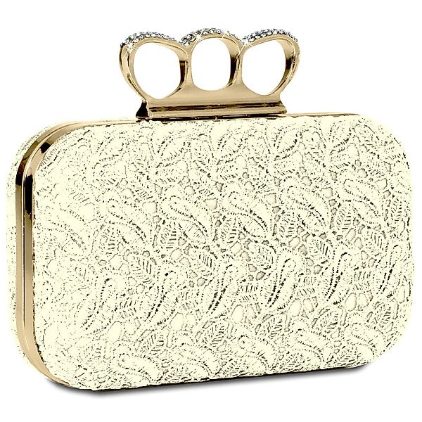 Caspar Clutch TA290 Damen Schlagring Box günstig online kaufen