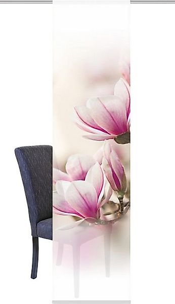 HOME WOHNIDEEN Schiebegardine MAGNONE (1 St), Klettband, blickdicht, HxB: 2 günstig online kaufen