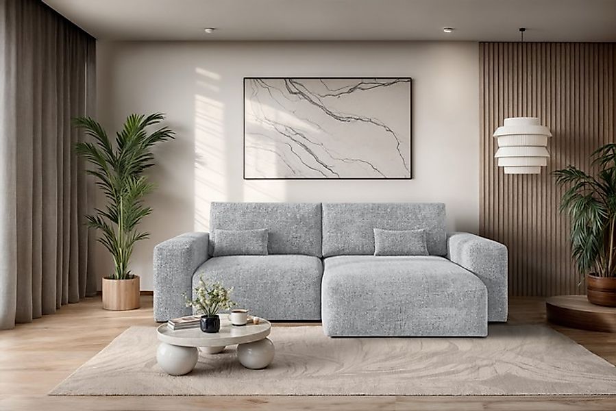 OTTO home Ecksofa »MATTS Schlafsofa mit Bettkasten, Maße B/T/H: 265/159/89 günstig online kaufen