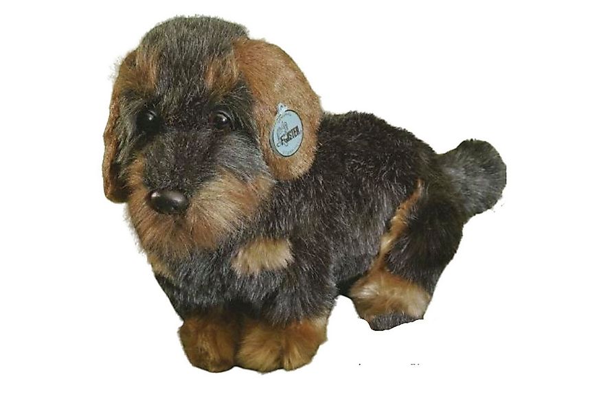 Förster Stofftiere Kuscheltier Plüschtier Rauhaardackel sitzend groß, 32 cm günstig online kaufen