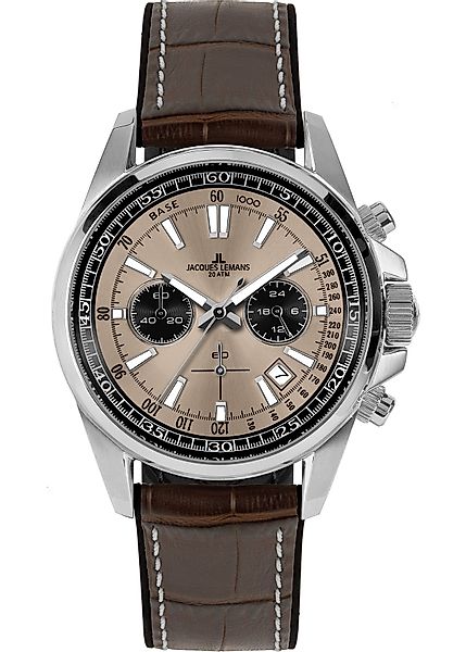 Jacques Lemans Chronograph Liverpool 1-2117ZF, Quarzuhr, günstig online kaufen