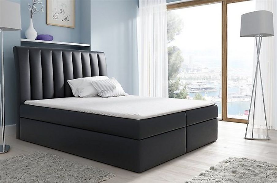 Fun Möbel Boxspringbett Boxspringbett Schlafzimmerbett MALENA in Stoff oder günstig online kaufen