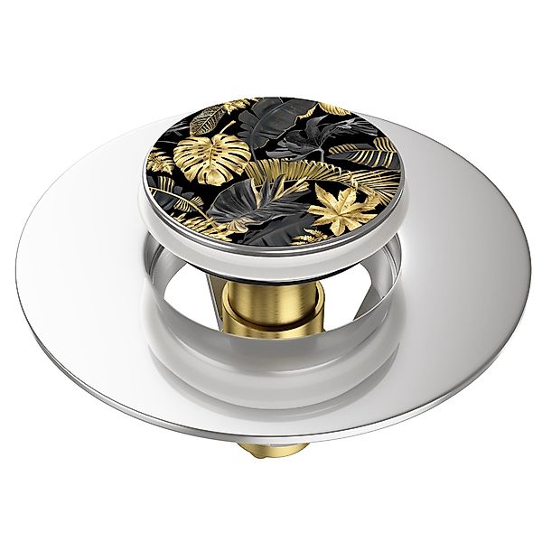 Sanilo Waschbeckenstöpsel Pop-Up Golden Leaves, hochwertig, günstig online kaufen