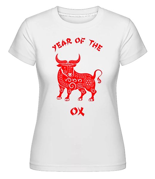Chinese Zodiac Year Of The Ox · Shirtinator Frauen T-Shirt günstig online kaufen
