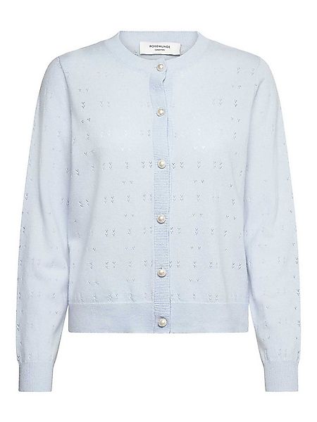 rosemunde Strickjacke Laica Pointelle cardigan mit Rundhalsausschnitt, wund günstig online kaufen