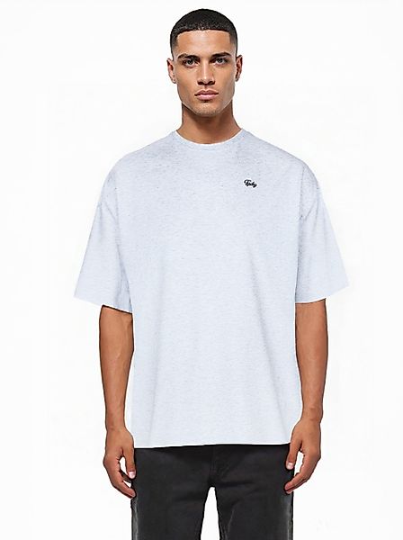 trueprodigy Oversize-Shirt Nika Logostickerei Rundhals dicker günstig online kaufen