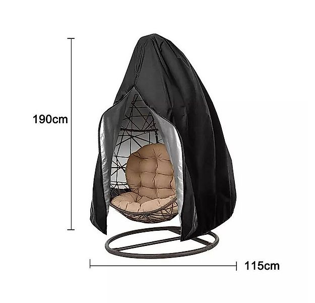 BTTO Gartenmöbel-Schutzhülle Hängesessel Abdeckung Outdoor,Gartenmöbel-Abde günstig online kaufen