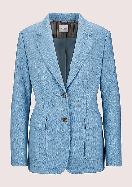 MADELEINE Longblazer "Wollblazer Eleganter Businessblazer mit Reverskragen" günstig online kaufen