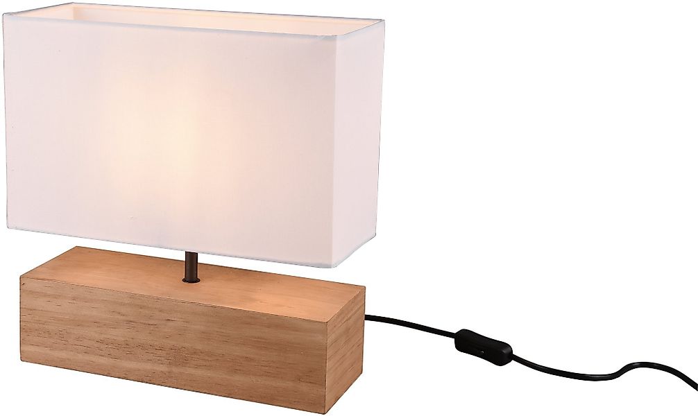 Reality Leuchten Tischleuchte Woody, Ein-/Ausschalter, ohne günstig online kaufen
