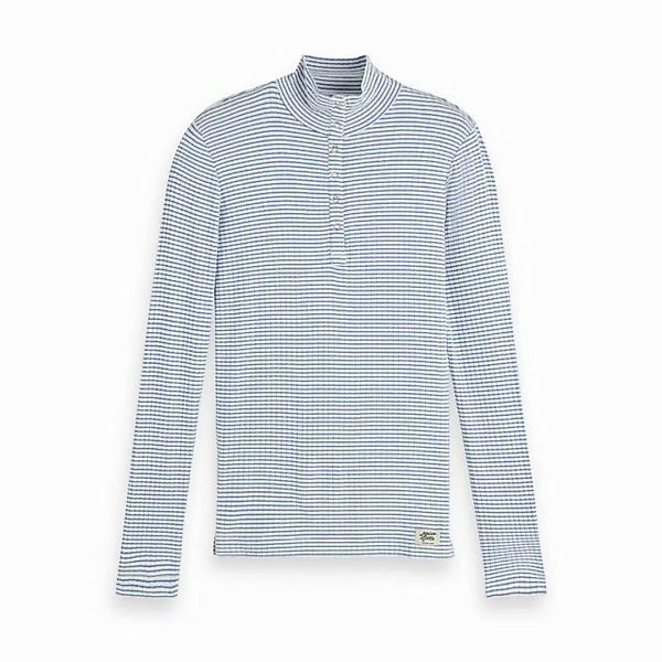 Maison Scotch Langarmshirt Maison Scotch Damen Langarmshirt Grandad 156170 günstig online kaufen