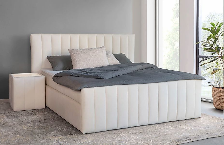 INOSIGN Boxspringbett "Effy inkl. Bettkasten und Topper, erhältlich in der günstig online kaufen
