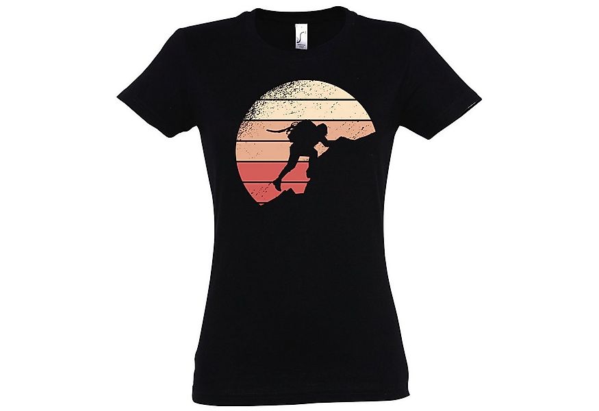 Youth Designz T-Shirt Mountain Damen Shirt mit trendigem Bergsteiger Frontp günstig online kaufen