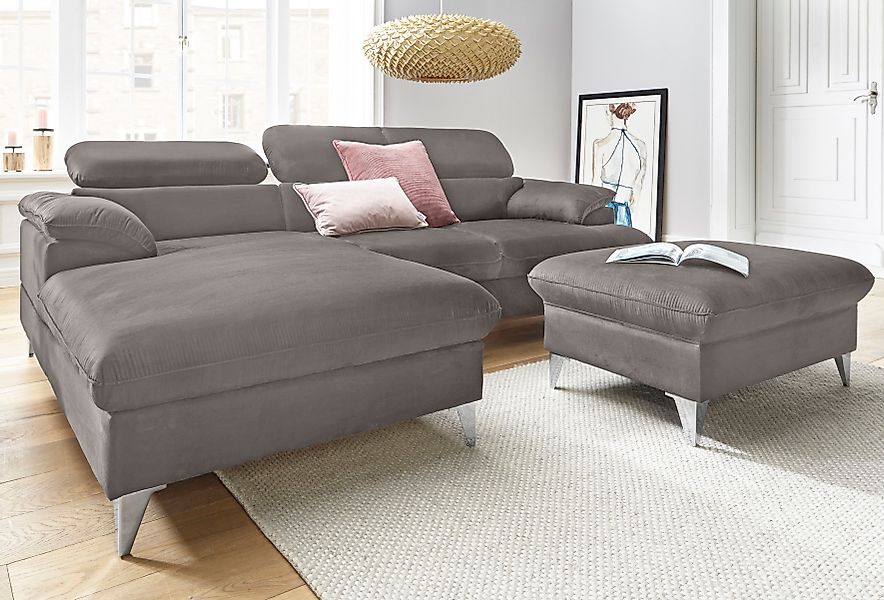 COTTA Polstergarnitur Caluso L-Form, (2-tlg), Set günstig online kaufen
